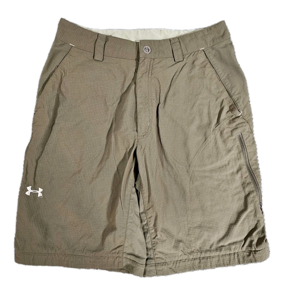 Under Armour Shorts Mens 30/32 Ripstop Cargo Tactical Utility Work Performance